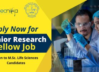 NISER Life Sciences JRF Position Available