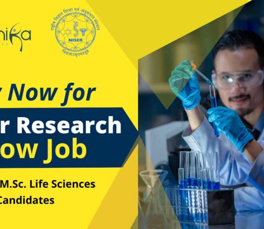 NISER Life Sciences JRF Position Available