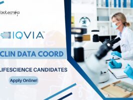 IQVIA Clinical Data Coordinator Vacancies for BSc Life Sciences - Apply Now!