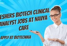 Freshers Biotech Clinical Analyst Jobs