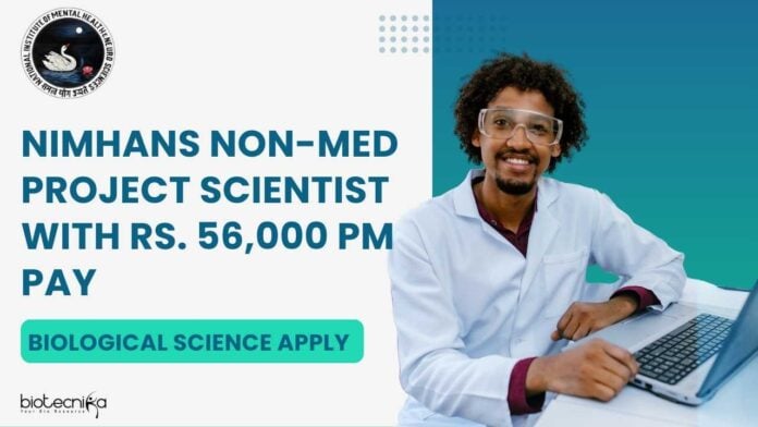 NIMHANS Non-Med Project Scientist
