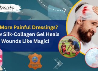 No More Painful Dressings? New Silk-Collagen Gel Heals Wounds Like Magic!