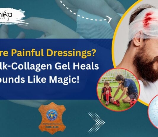 No More Painful Dressings? New Silk-Collagen Gel Heals Wounds Like Magic!