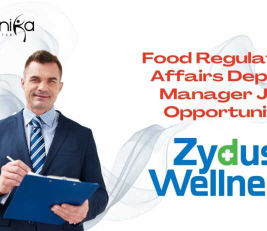 Food Regulatory Affairs Deputy Manager Job Opportunity