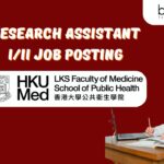 Research Assistant I/II Job Posting