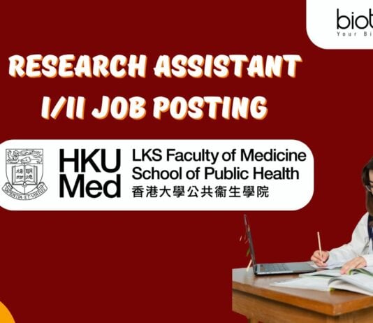 Research Assistant I/II Job Posting