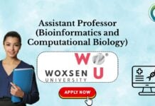 Assistant Professor (Bioinformatics and Computational Biology)