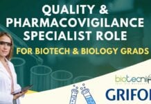 Biotech Pharmacovigilance Job Grifols