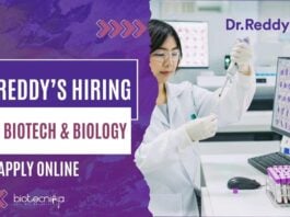Dr Reddy's Labs Scientist Job