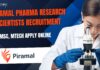 Piramal Pharma Research Scientists Jobs