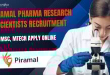 Piramal Pharma Research Scientists Jobs