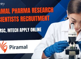 Piramal Pharma Research Scientists Jobs