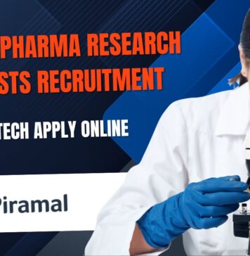 Piramal Pharma Research Scientists Jobs