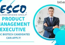 Product Management Executive at Esco Lifesciences Group – BSc Biotech candidates can apply! Product Management Executive at Esco Lifesciences Group - BSc Biotech candidates can apply!