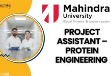 Project Assistant – Protein Engineering at Mahindra University, apply now!