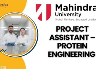 Project Assistant – Protein Engineering at Mahindra University, apply now!