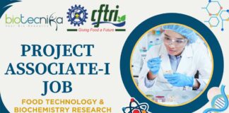 Project Associate-I Job at CSIR-CFTRI Mysuru – Apply Today!