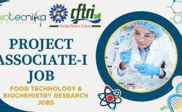 Project Associate-I Job at CSIR-CFTRI Mysuru – Apply Today!
