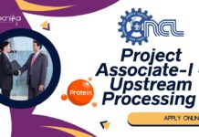 CSIR-NCL Agricultural Sciences Project Recruitment – Apply Online Project Associate-I - Upstream Processing at CSIR-NCL, Apply online!