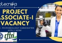 Project Associate-I Vacancy at CSIR-CFTRI Apply Now