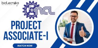 Project Associate-I at CSIR-NCL, MSc Microbiology, Biochemistry, and Biotech candidates can apply!