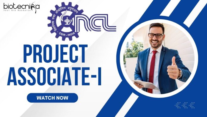 Project Associate-I at CSIR-NCL, MSc Microbiology, Biochemistry, and Biotech candidates can apply!