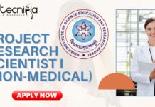 Project Research Scientist I (Non-Medical) at IISER Bhopal,56,000.00- per month, Apply Now!