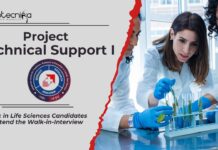 Project Technical Support Job at TMC-ACTREC – MSc Life Sciences Attend Walk-In Project Technical Support Job at TMC-ACTREC – MSc Life Sciences Attend Walk-In