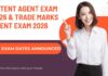 Patent Agent Exam 2026 & Trade Marks Agent Exam 2026 Exam Dates Announced