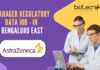 Manager Regulatory Data Job - at AstraZeneca