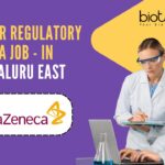Manager Regulatory Data Job - at AstraZeneca