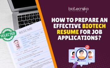 Effective Biotech Resume