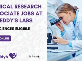 CRA Jobs at Dr Reddy's Labs