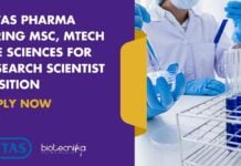 Intas Pharma Life Sciences Job