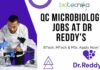 Quality Control Microbiology Job at Dr. Reddy’s