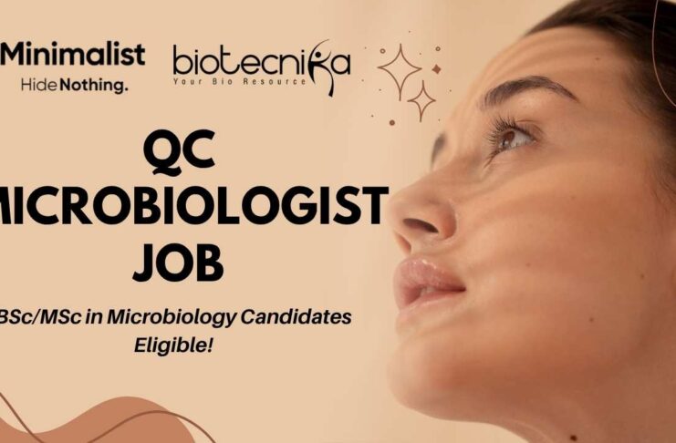 QC Microbiologist Job in Jaipur Minimalist Skincare Hiring - Apply Now!