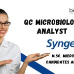 QC Microbiology Analyst Job at Syngene in Bangalore - M.Sc. Microbiology Candidates Apply Now!