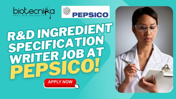 R&D Ingredient Specification Writer
