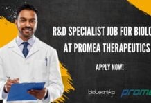 R&D Biology Job at Promea Therapeutics