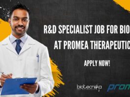 R&D Biology Job at Promea Therapeutics