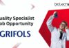 Quality Specialist Job Opportunity