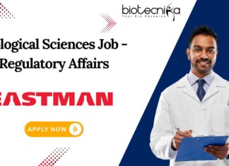 Biological Sciences Job - Regulatory Affairs