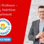 Assistant Professor - Food & Nutrition Department