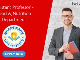 Assistant Professor - Food & Nutrition Department