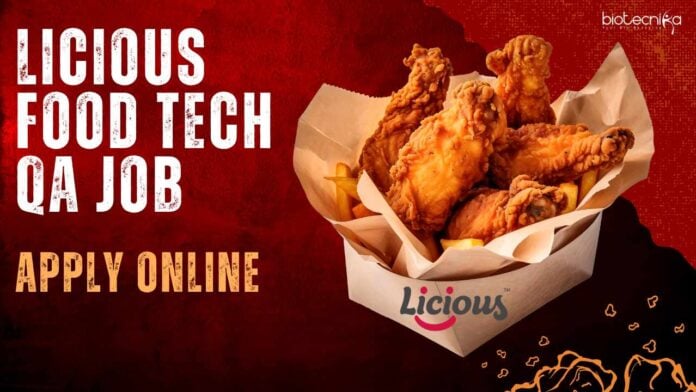 Licious Food Tech QA Job