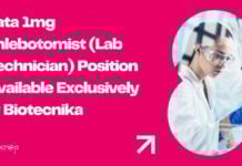 Tata 1mg Phlebotomist (Lab Technician)
