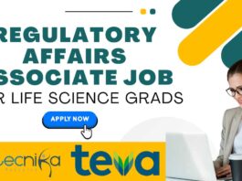 Regulatory Affairs Associate Job