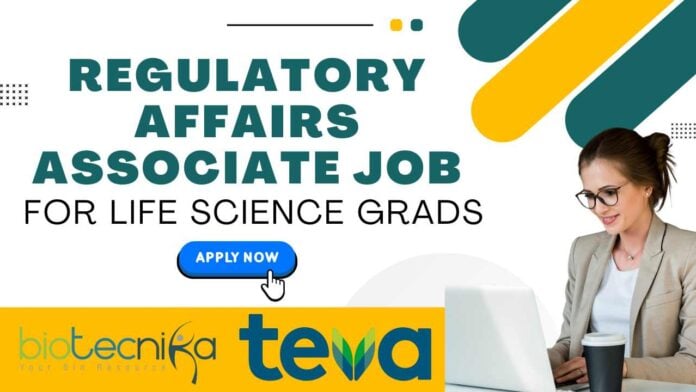 Regulatory Affairs Associate Job