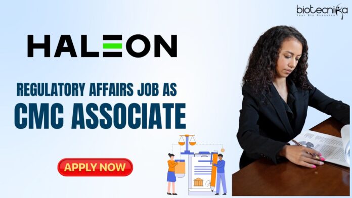 Regulatory Affairs job at Haleon as CMC Associate, Apply online!