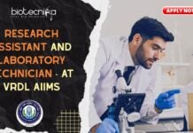 Research Assistant and Laboratory Technician - at VRDL AIIMS